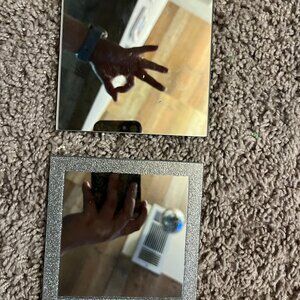 7 Small square mirrors